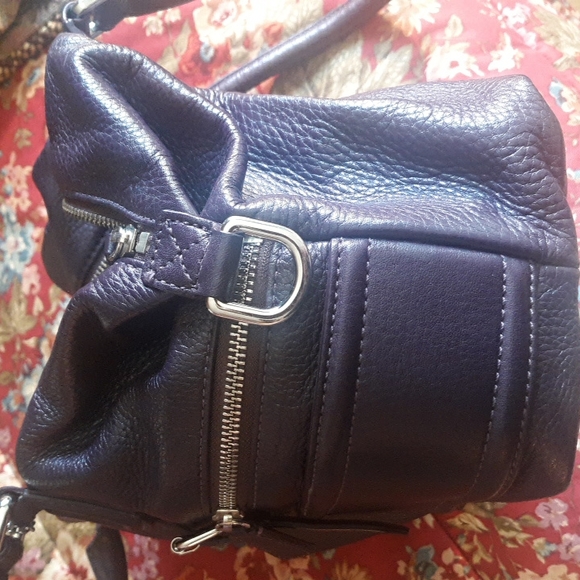 🌺COLE HAAN PEBBLED LEATHER Handbag/Crossbody - Picture 3 of 9